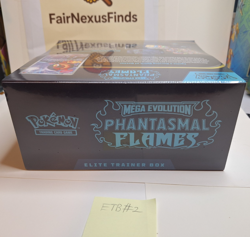 Pokemon Mega Evolution Phantasmal Flames Elite Trainer Box ETB Sealed - Image 2