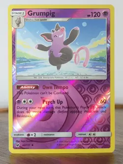 Grumpig - Crimson Invasion - singles - 42/111 - Pokemon TCG - Reverse - Image 1