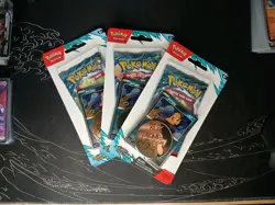 1 x Pokemon TCG - Journey Together - Checklane Blister Booster - Scraggy Promo - Image 2
