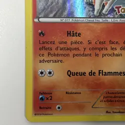 Pokemon FRENCH Ponyta 14/83 CARD 20th ANNIVERSARY GENERATIONS Toys"R"Us - Image 4