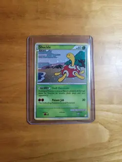 Shuckle 11/123 Heartgold & Soulsilver Full Spiral Holo Rare Pokemon TCG Card NM+ - Image 5