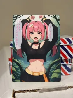 (V-2) Coral Sango Pokemon Lewd Anime Doujin Waifu Card AGC CCG - Image 1