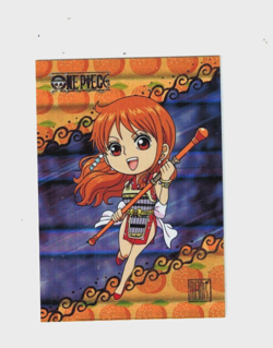 One Piece Panini Treasure Box Card Collection Parallel Character Foil #33 - Image 1