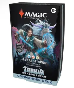 MTG Jeskai Striker - Tarkir: Dragonstorm - Commander Deck OPEN BOX - Image 1