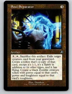 Magic the Gathering Soul Separator Retro Frame Innistrad Remastered MTG - Image 1