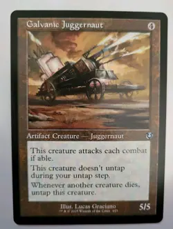 MTG - Innistrad Remastered: Galvanic Juggernaut (443) - Retro Uncommon - NM - Image 1