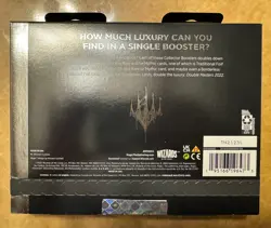 ONE MAGIC THE GATHERING DOUBLE MASTERS 2022 COLLECTOR BOOSTER FACTORY SEALED BOX 195166196473 - Image 2