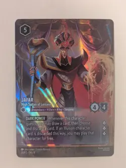 Lorcana Jafar - High Sultan of Lorcana- Set Championship Promo Enchanted- 33/P2 - Image 1