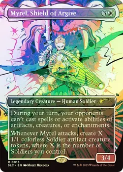 Myrel, Shield of Argive Foil Secret Lair Encyclopedia NM MTG - Image 1