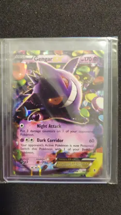 Pokemon TCG - Gengar EX 34/119 - Phantom Forces - Ultra Rare 2014 NM - Image 1