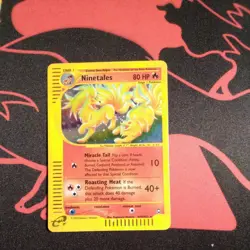 Ninetales H19/H32 Aquapolis Holo Rare Pokemon TCG Nintendo e-reader LP - Image 1