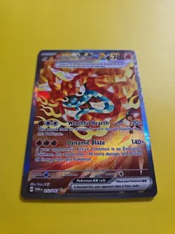 Hearthflame Mask Ogerpon ex 212/167 Sv06: Twilight Masquerade Holo SIR Pokemon - Image 2