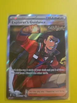 Pokemon TCG Explorer's Guidance Scarlet & Violet-Temporal Forces 200/162 Holo... - Image 1
