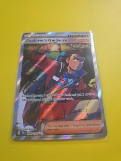 Pokemon TCG Explorer's Guidance Scarlet & Violet-Temporal Forces 200/162 Holo... - Image 2