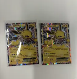 Pokemon Eeveelution EX Sylveon, Flareon, Jolteon x2, Vaporeon x3, Holo EX Bundle - Image 5