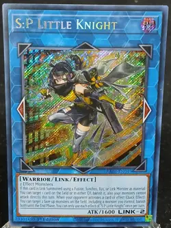 Yu-Gi-Oh! S:P Little Knight RA03-EN049 ScR MP - Image 1