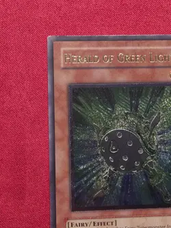 Yugioh Herald of Green Light EOJ-EN018 Ultimate Rare Light Play - Image 5