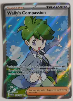 Wallys Compassion 176/132 Full Art Trainer Mega Evolution Pokemon TCG Card NM - Image 1