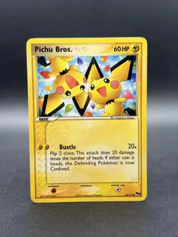 Pokemon Pichu Bros Card Pop Series 3 Non-Holo, Set 16/17, Common Promo LP - Image 1