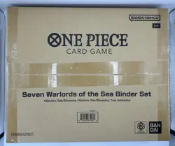 One Piece Card Game Seven Warlords Of The Sea Binder Set - ENGLISH - SEALED - Image 1