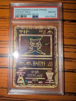Ancient Mew PSA 8 - Pokemon TCG Card 2000 *GALAXY SWIRL* - Image 1