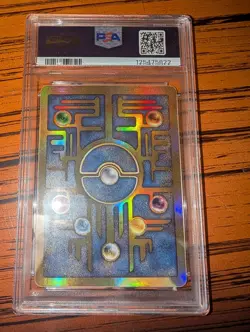 Ancient Mew PSA 8 - Pokemon TCG Card 2000 *GALAXY SWIRL* - Image 3