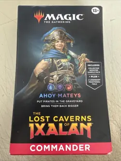 SEALED - Magic The Gathering The Lost Caverns of Ixalan AHOY MATEYS Commander - Image 1