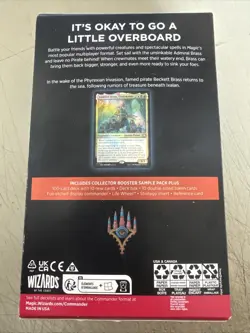SEALED - Magic The Gathering The Lost Caverns of Ixalan AHOY MATEYS Commander - Image 3