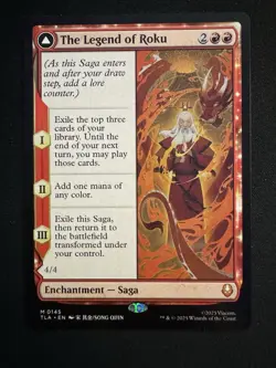 Magic The Gathering Avatar The Legend Of Roku 0145 Enchantment, Creature NM - Image 1