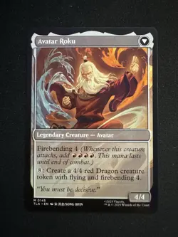 Magic The Gathering Avatar The Legend Of Roku 0145 Enchantment, Creature NM - Image 2