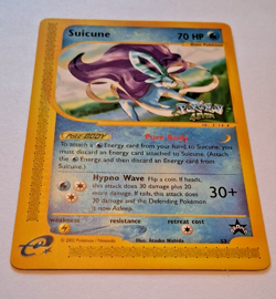 2002 Pokemon Suicune Black Star Promos 53 - Image 1