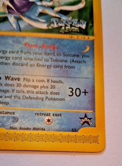 2002 Pokemon Suicune Black Star Promos 53 - Image 3