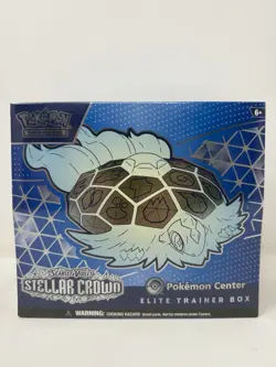 Pokemon TCG Scarlet & Violet Stellar Crown Pokemon Center ETB Elite Trainer Box - Image 1