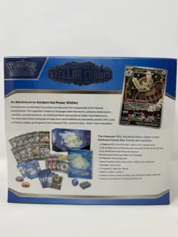 Pokemon TCG Scarlet & Violet Stellar Crown Pokemon Center ETB Elite Trainer Box - Image 2