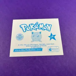 Pokemon Tauros Merlin Sticker Holo 119 Prism Series 2 Vintage Sticker - Image 4
