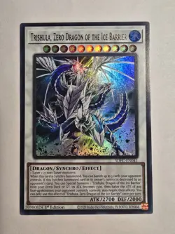 Trishula, Zero Dragon of the Ice Barrier SDFC-EN041 Structure Deck Yu-Gi-Oh - Image 1