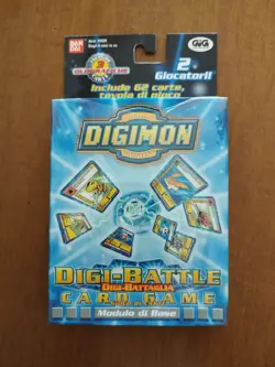 GIG DIGIMON DIGIBATTLE GIOCO DI CARTE MAZZO MODULO BASE CARD GAME BANDAI SEALED - Image 1