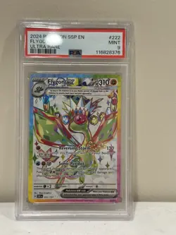 Pokemon TCG Flygon EX Holo Ultra Rare Card 222/191 Sv08: Surging Sparks Psa9 - Image 1