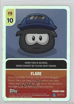 2010 Club Penguin Trading Card Game - Card-Jitsu Water Flare #85 - Image 1