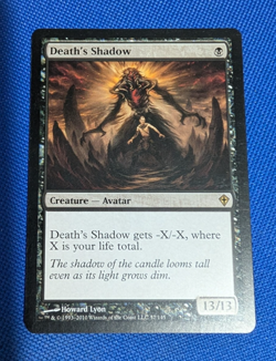 Death's Shadow, Worldwake, Magic the Gathering, MTG - Image 1