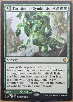 Turntimber Symbiosis Zendikar Rising Near Mint NM MTG US Seller - Image 1
