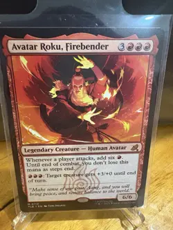 Avatar Roku, Firebender - TLE - 0112 - MTG Avatar: The Last Airbender Eternal - Image 1