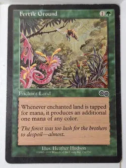 Fertile Ground - Urza's Saga - Magic the Gathering MTG Nice! - Image 1