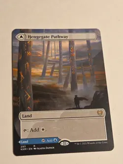 Hengegate Pathway / Mistegate Pathway (Borderless) X1 KHM Kaldheim MTG 293 R - Image 1