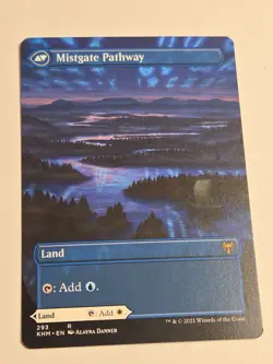 Hengegate Pathway / Mistegate Pathway (Borderless) X1 KHM Kaldheim MTG 293 R - Image 2