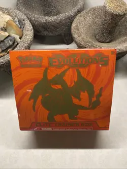 Pokemon XY Evolutions Charizard ETB Elite Trainer Box 2016 Sealed Free Shipping - Image 1