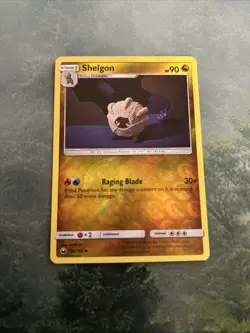 Shelgon 105/168 NM Reverse Holo Asako Ito Crochet Art Celestial Storm Pokemon! - Image 1