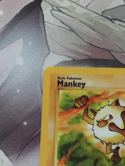 Mankey #55/64 - MP - Jungle Pokemon Card - Image 2