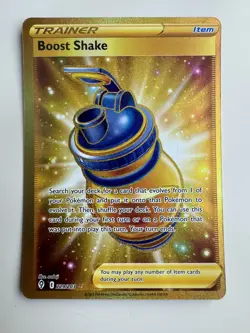 Pokemon TCG Boost Shake Evolving Skies 229/203 Holo Secret Rare - Image 1