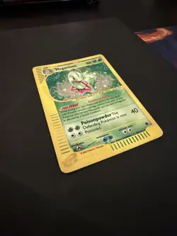 2002 Pokemon TCG Meganium 18/165 Expedition Holo Rare - Image 3